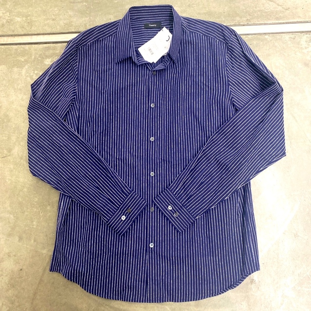 Theory brand new with tags men’s button up shirt size large